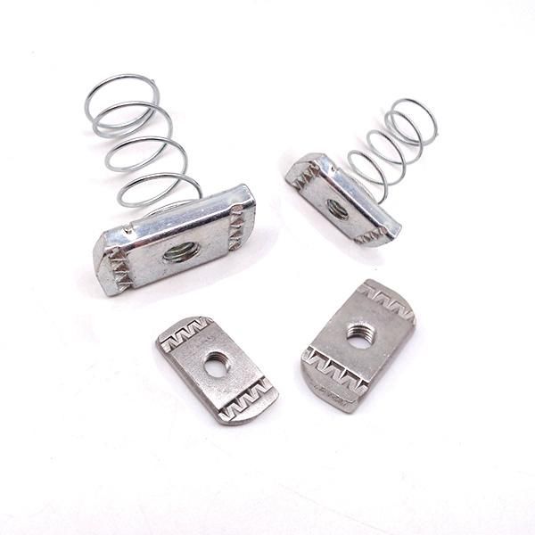 Stainless Steel 304/316 Spring Nut for Machine and Furniture
