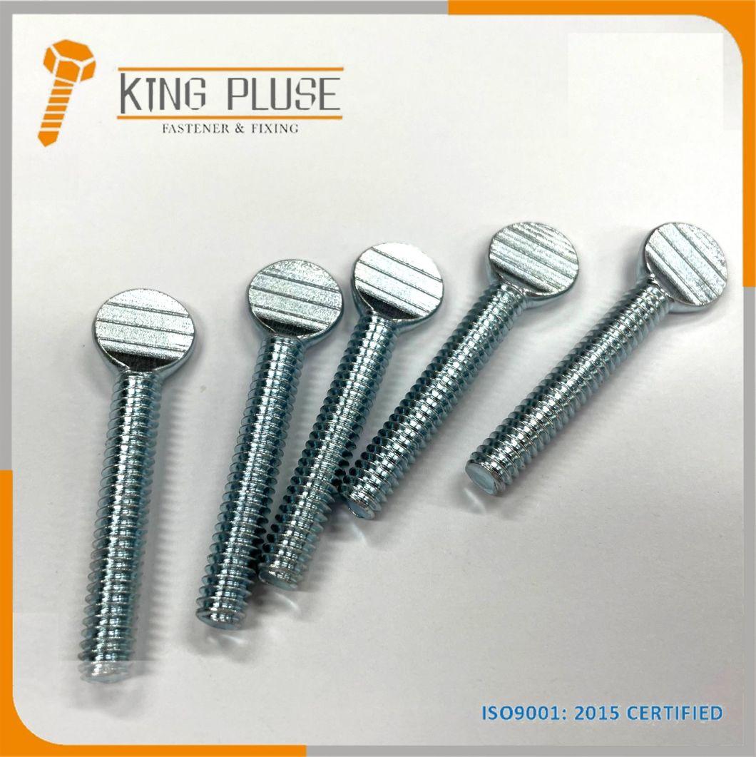 Spade Bolt Thumb Screws Bolts Fastener Zinc Plated
