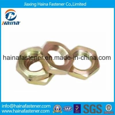 DIN439 Class 8 Color Zinc Plated Hex Thin Nuts