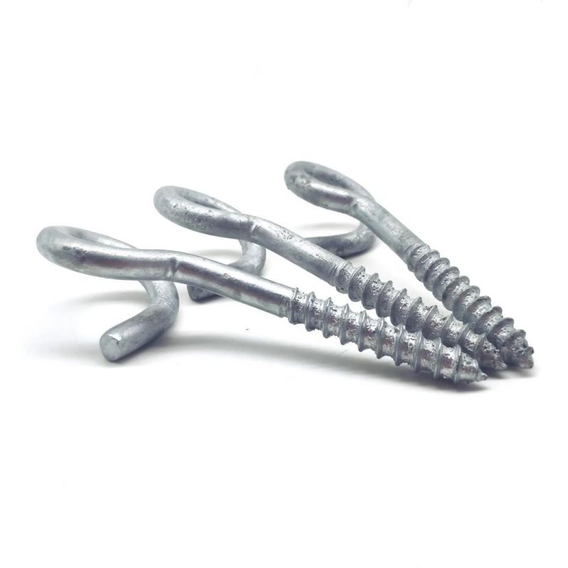 Pig Tail Wood Screw/Bolts with Stainless Steel Material