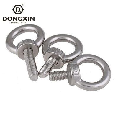 China Supplier High Strength Rigging Hardware Heavy Duty M24 Lifting Steel DIN580 DIN444 Eye Bolt