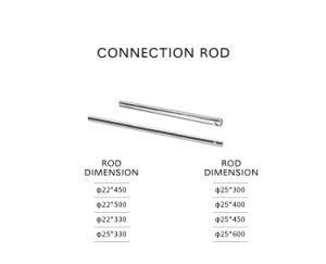 Connection Rod Holder for Laminate Foiling Wrapping Machine of Woodworking Architrave Frame Casing Moulding Line Profiles