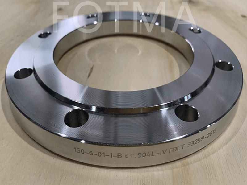 GOST Flange Pn6/10/16/25 12820-80 Flange Carbon Steel and Stainless Steel Flange