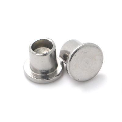 OEM Custom Stainless Steel Round Head Semi-Tubular Semi-Hollow Rivets Aluminum Rivets