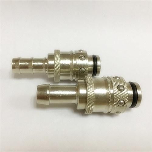 Staubli Brass Mold Water Hose Connector Coupling with Hose Barb