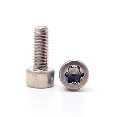 18-8 Stainless Steel Custom Size T20 Torx Hexalobular Socket Head Cap Screw