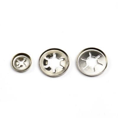 OEM High Quality Stainless Steel Dome Star Shaped Lock Washer/Fender Washer