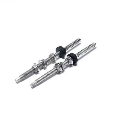 Mount Wooden Thread Solar Roof Hanger Bolt M10*200 for Solar Panel Mounting System SS304