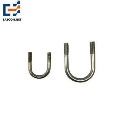 Stainless Steel 304 316L 309S 310S U-Bolt High Strength Hex Head Bolt 4.8 6.8 8.8 Thread Rod Galvanized U Bolt