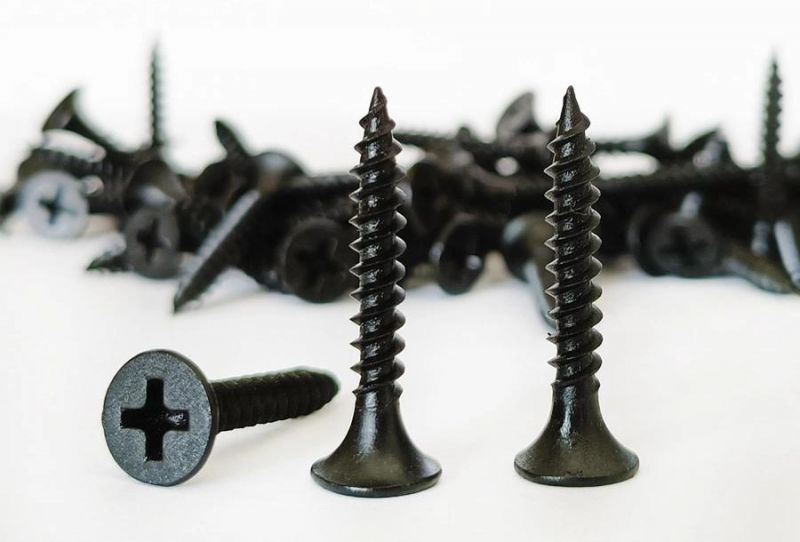 Zinc Coated/Black-Phosphated Bugle Head pH Recess Framing Nails /Gypsum Screw / Drywall Screws for Drywall to Metal