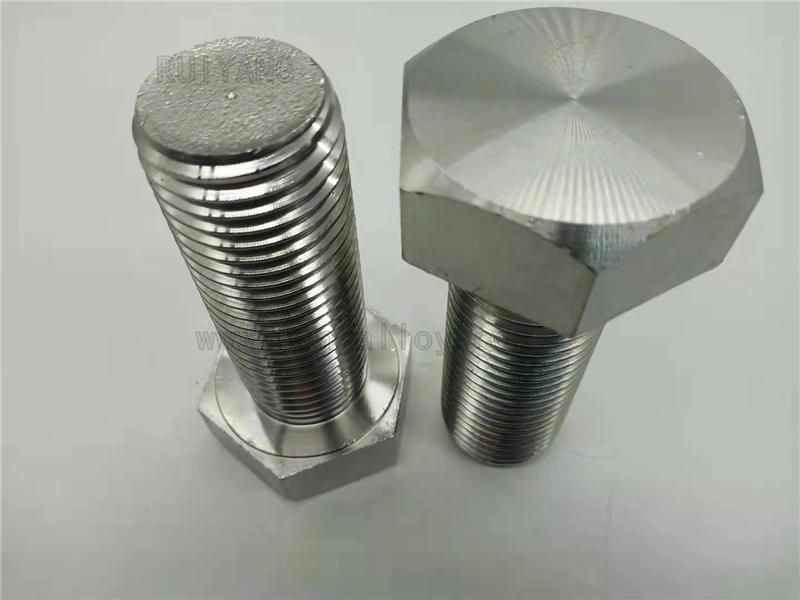 DIN933 Hex Bolts in Stainless Steel Fastener and Titanium Screws Tc4 M5*35