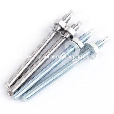 High Quality Stainless Steel Chemical Anchor Bolt Stud Bolt Through Bolt M8-M30