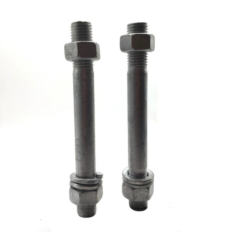 High Strength HDG Through Bolt, Concrete Wedge Anchor