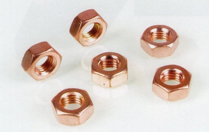 DIN934 DIN431 Brass Hexagon Nuts