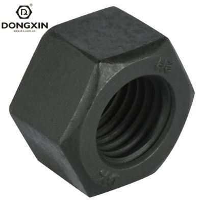 M8-M150 Carbon Steel Black Oxide DIN 934 2h Grade Hex Nut