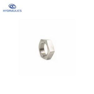 0306-Ln Series Stainless Steel Bulkhead Lock Nut Hydraulic Adapter
