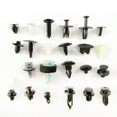 PA66 Black Car Push-Type Retainer Auto Plastic Clips