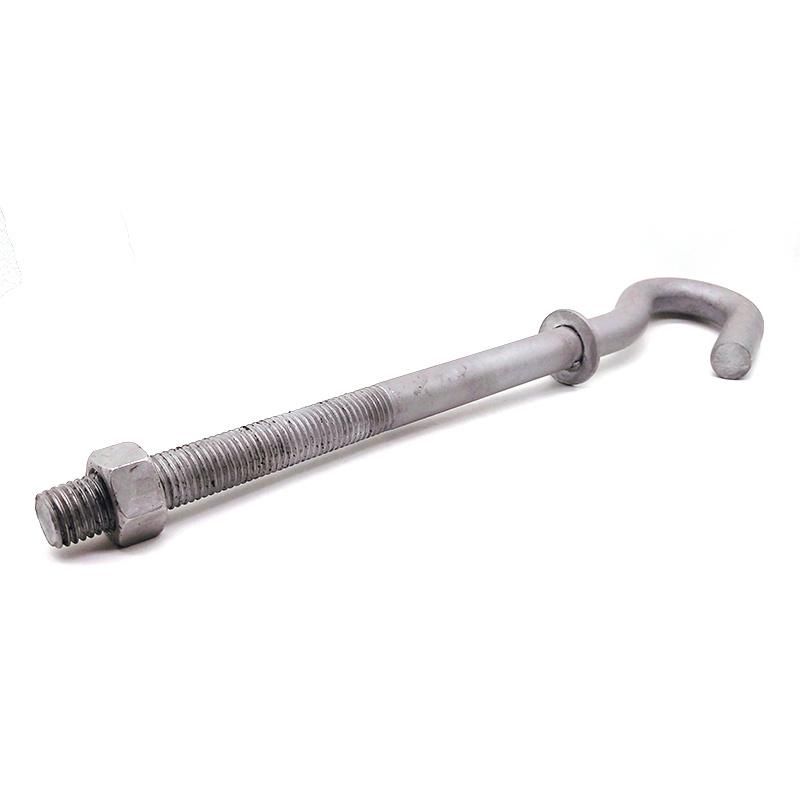 High Strength 4.8grade Galvanized L Type Anchor /Foundation Bolt