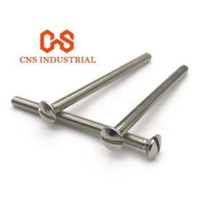 Stainless Steel 304 316 Slotted Raised Countersunk Head Screws