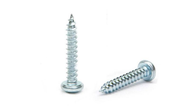 Carbon Steel Brighr Zinc Plated Phil Pan Head Sheet Metal Screw