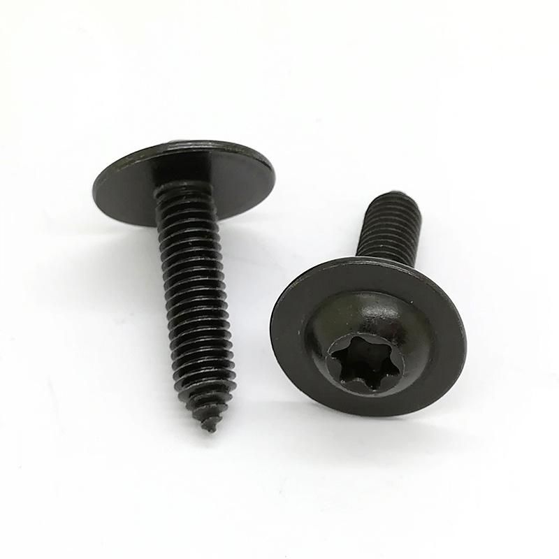 Black Cross Recessed Pan Head Tapping Screws