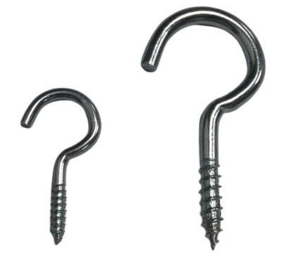 Carbon Steel Eye Hook Open Screw with Difference Size