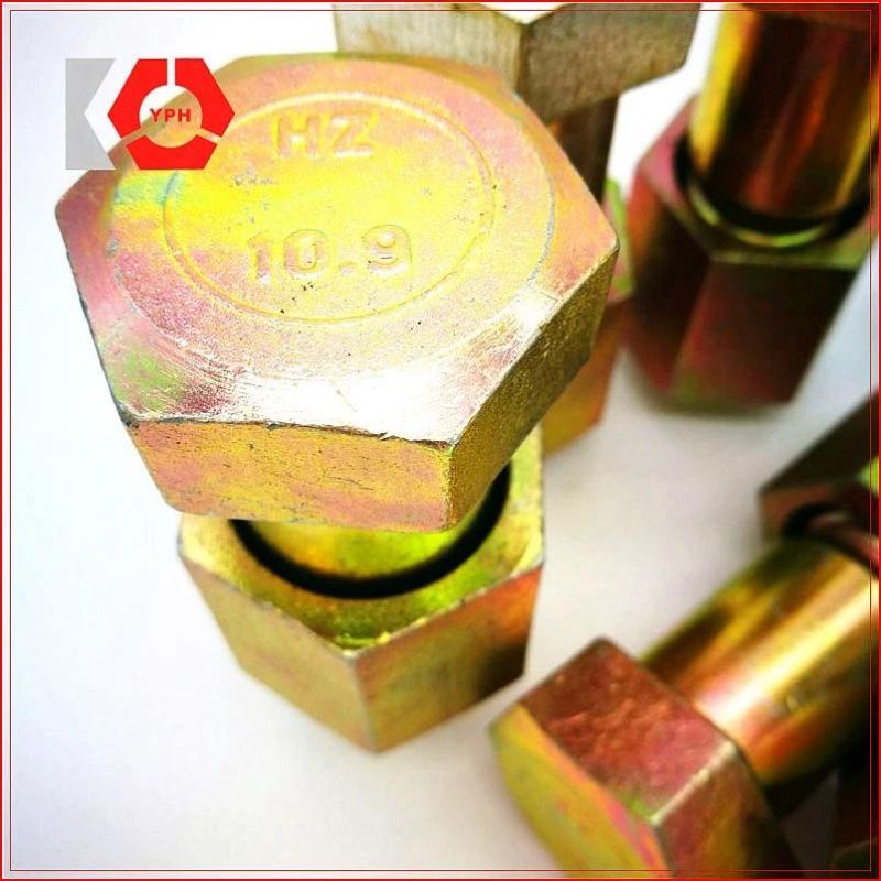 DIN 609 DIN610 Zinc Plated Carbon Steel Hexagon Fitted Bolts