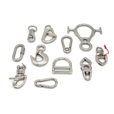 Ss 304 316 Stainless Steel Spring Snap Hook