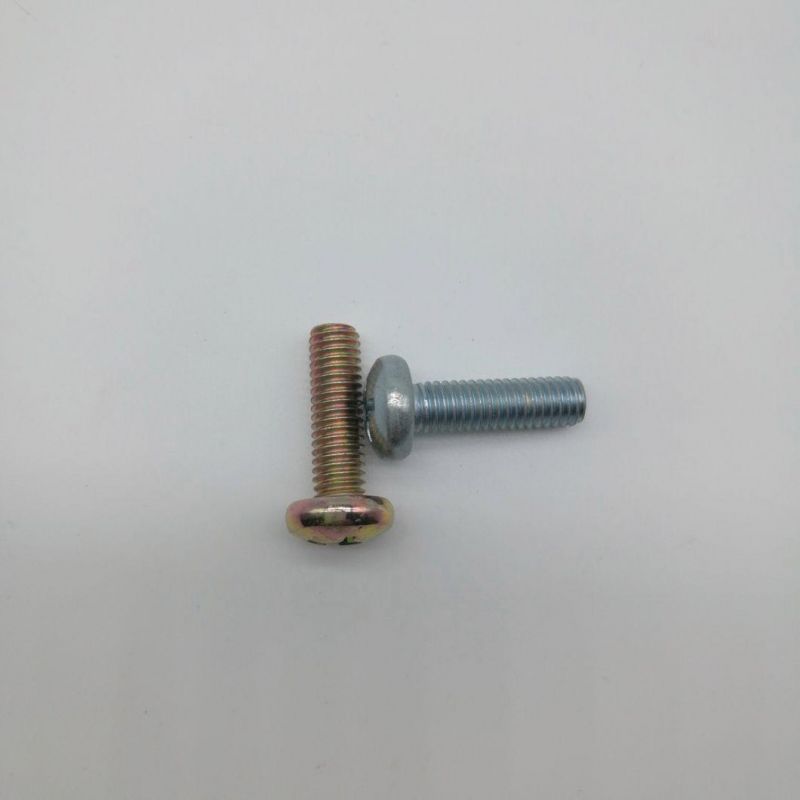 Carbon Steel Cross Recessed Pan Head Thread Forming Screws