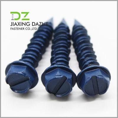 Slotted Hex Washer Head Self Tapping Screw