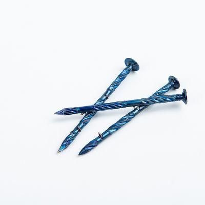 ; 0.099&prime;&prime;screw Shank Coil Nails Manufacturer