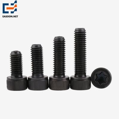 Full Thread Button Head Bolt M12 M16 Alloy Steel Inner Socket Head Cap Knurled Allen Screw Bolt