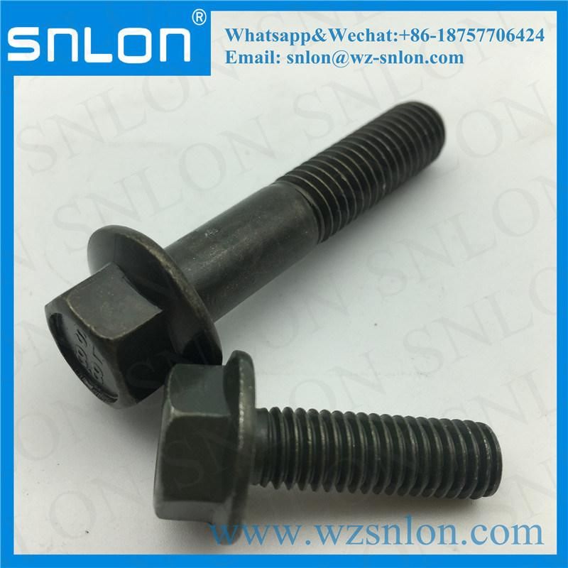 Grade8.8 Zinc Hex Head Flange Screw Bolt for Auto Parts