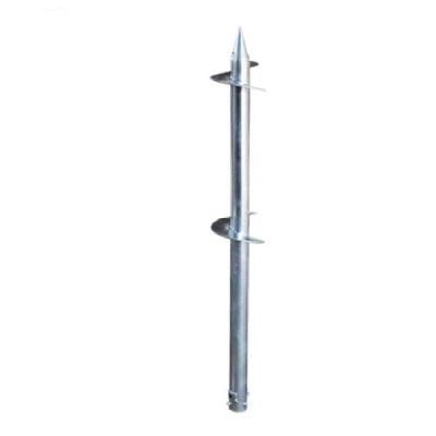 No Dig Pole Anchor Ground Screw