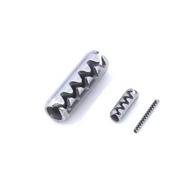 Slotted Dowel Double Spring Pin, Cotter Pin, Tooth Waved Spring Pin Stainless Steel 304 316