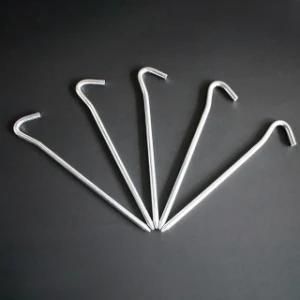 Galvanized Steel Outdoor Tent Nails for Camping Garden Hiking