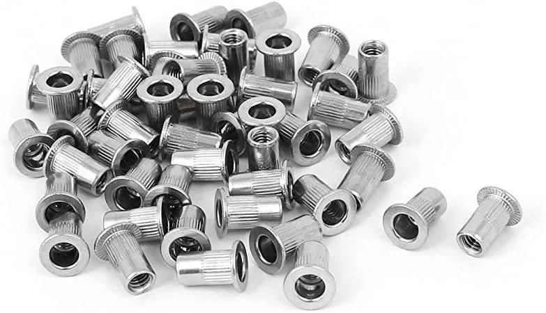 Open End Reduced Head Knurled Body Blind Rivet Nut