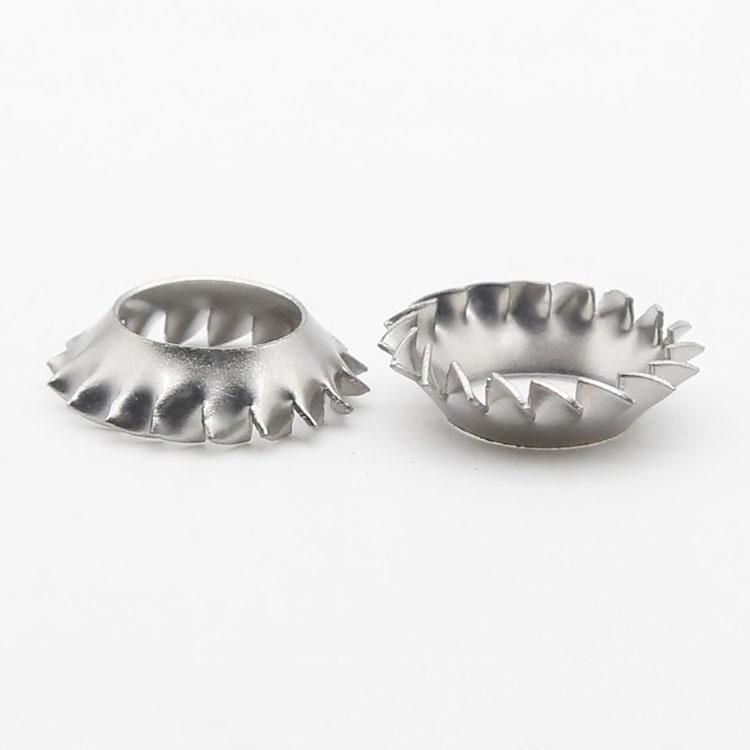DIN6798V Stainless Steel Serrated External Tooth Lock Washer