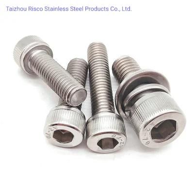 DIN912 GB70 ASTM Stainless Steel 304/316/201 High Quality Fastener Hex Socket Head Cap Bolt