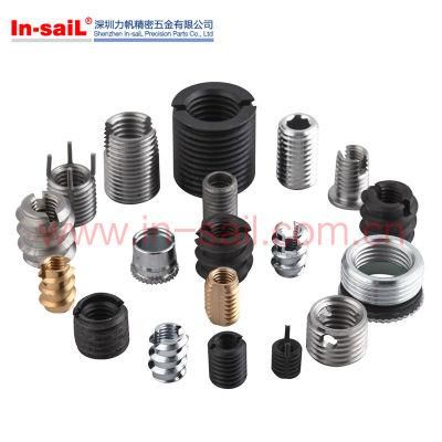 L3080 RoHS Brass M10X18mm Self Tapping Thread Inserts Manufacturer