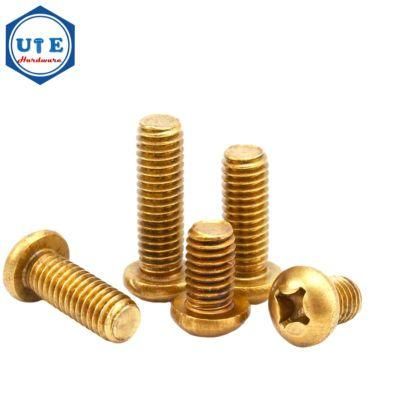 Pan Head Brass Machine Screw DIN7985