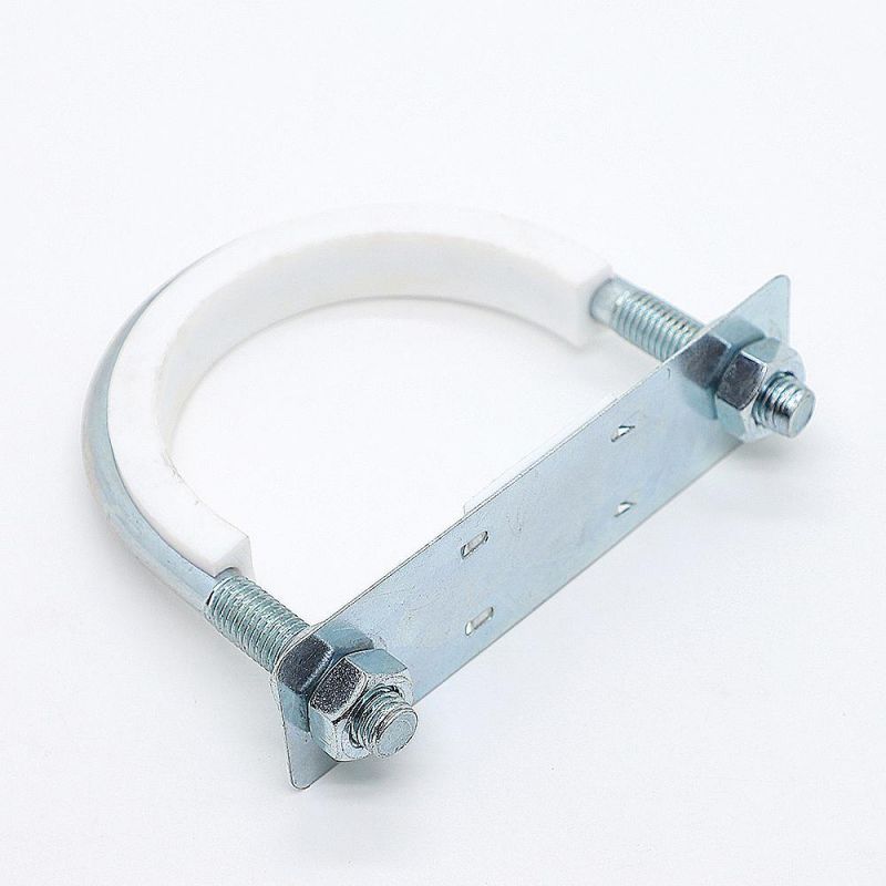 Rubber Fitting PTFE Anti-Vibration U Bolt with Pad and Nuts
