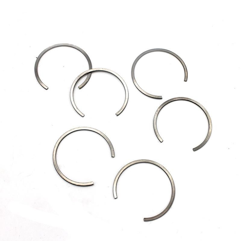 Customized Manufacturer External Spiral Flat Wire Snap Ring Stainless Steel Snap Retaining Ring