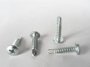 Zinc Plated Pan Head Self Drilling Screw C1022 Roof Screw