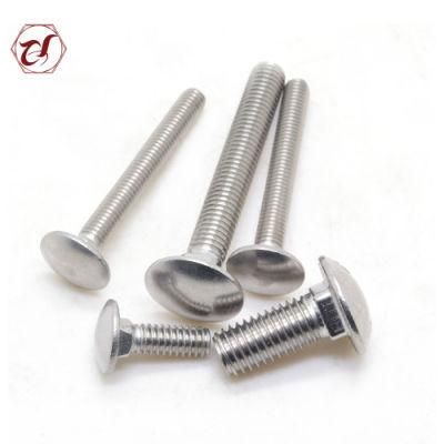 Stainless Steel DIN603 Mushroom Head Square Neck Bolts A2 or A4 Carriage Bolt
