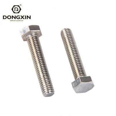 Stainless Steel Carbon Steel M2-M150 DIN931/DIN933 Hexagon Head Bolt with Factory Price