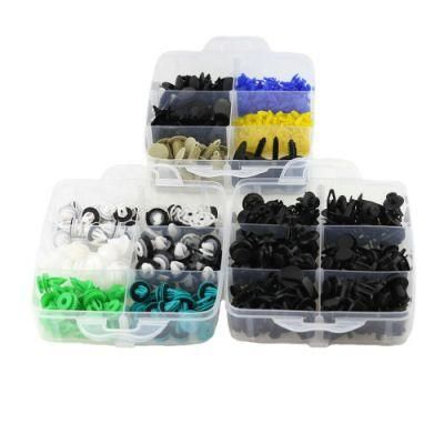 Push Type Rivet Buckle Universal Trunk Plastic Car Clip for Toyota Honda Universal 500PCS Mixed Auto Fasteners Clips