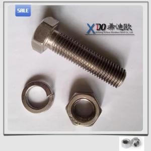 724L En 1.4435 Stainless Steel Fasteners Hex Bolts &amp; Nuts 316lmod