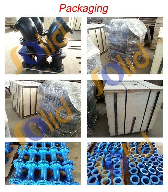 Big Range Dresser Coupling Ductile Iron Pipe Fittings Dismantling Joint Flexible Compensator