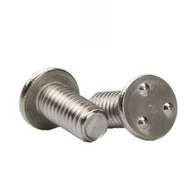 Fastener Special A2 A4 Stainless Steel Three Spot Weld Screw